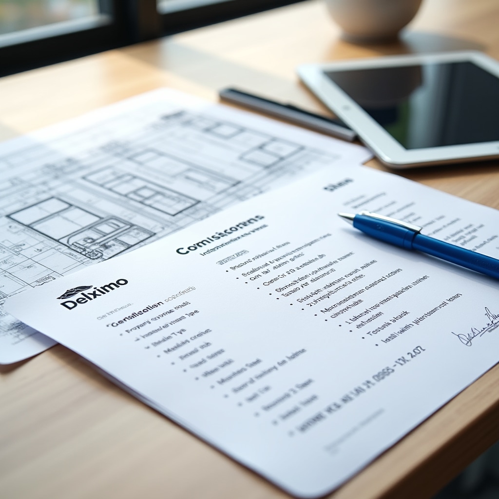 Documento de certificado de resistencia profesional mostrando especificaciones detalladas de instalación de red de seguridad y mediciones de fuerza probada